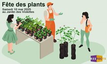 Fête des plants au Jardin des Violettes