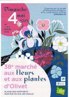 Marche aux fleurs et aux plantes