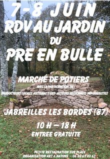 Rendez-vous au jardin du pré en bulle