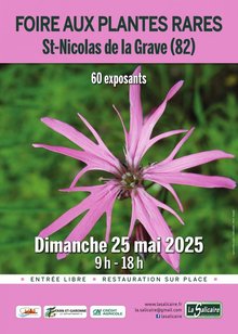 FOIRE AUX PLANTES RARES St-Nicolas-de-la-Grave (82)